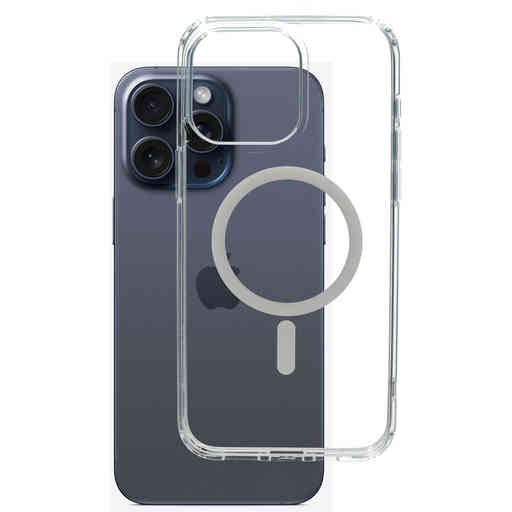 Mobiparts Hardcover Apple iPhone 15 Pro Max Clear (Magsafe Compatible)