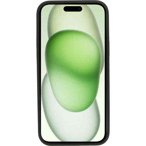 Mobiparts Silicone  Cover Apple iPhone 15 Plus Black (Magsafe Compatible)
