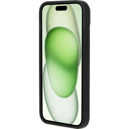 Mobiparts Silicone  Cover Apple iPhone 15 Plus Black (Magsafe Compatible)
