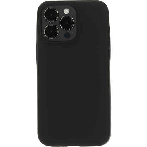 Mobiparts Silicone  Cover Apple iPhone 15 Pro Max Black (Magsafe Compatible)