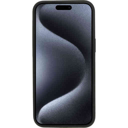 Mobiparts Silicone  Cover Apple iPhone 15 Pro Max Black (Magsafe Compatible)