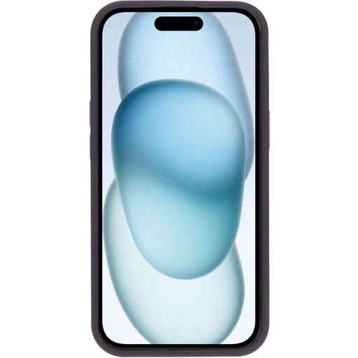 Mobiparts Hardcover Apple iPhone 15 Satin Purple (Magsafe Compatible)