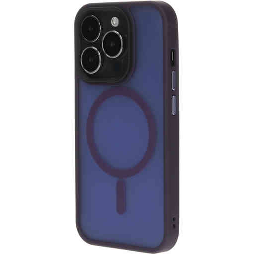 Mobiparts Hardcover Apple iPhone 15 Pro Satin Purple (Magsafe Compatible)