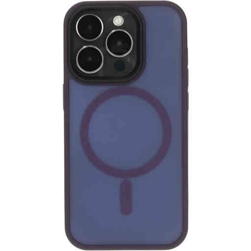 Mobiparts Hardcover Apple iPhone 15 Pro Satin Purple (Magsafe Compatible)