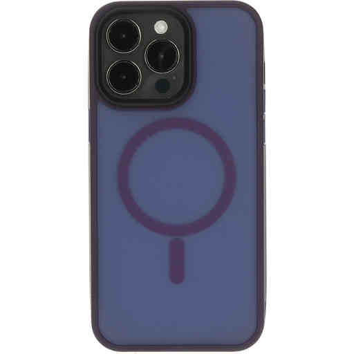 Mobiparts Hardcover Apple iPhone 15 Pro Max Satin Purple (Magsafe Compatible)