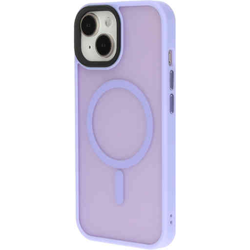 Mobiparts Hardcover Apple iPhone 15 Satin Lila (Magsafe Compatible)