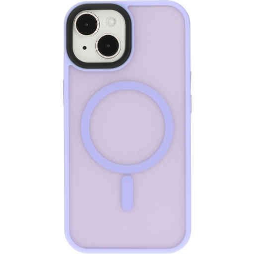 Mobiparts Hardcover Apple iPhone 15 Satin Lila (Magsafe Compatible)