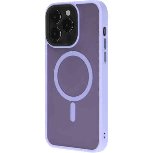 Mobiparts Hardcover Apple iPhone 15 Pro Max Satin Lila (Magsafe Compatible)