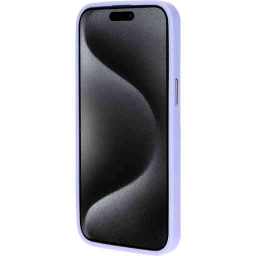Mobiparts Hardcover Apple iPhone 15 Pro Max Satin Lila (Magsafe Compatible)