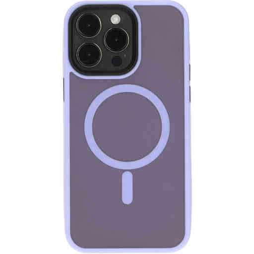 Mobiparts Hardcover Apple iPhone 15 Pro Max Satin Lila (Magsafe Compatible)