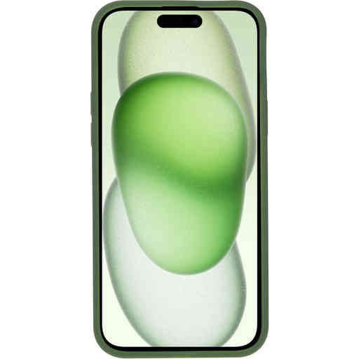 Mobiparts Hardcover Apple iPhone 15 Plus Satin Green (Magsafe Compatible)