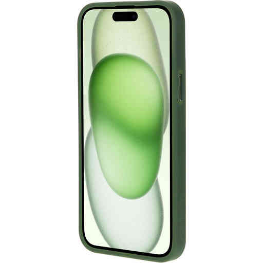 Mobiparts Hardcover Apple iPhone 15 Plus Satin Green (Magsafe Compatible)