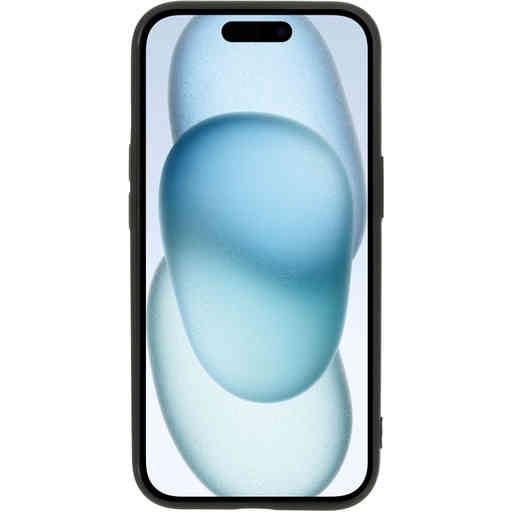 Mobiparts Silicone Cover Apple iPhone 15 Black