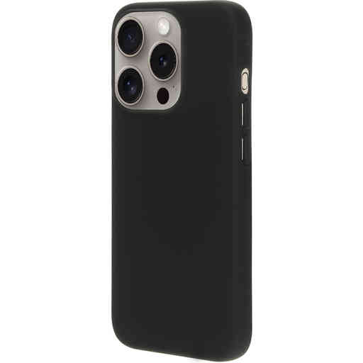 Mobiparts Silicone Cover Apple iPhone 15 Pro Black
