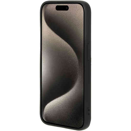 Mobiparts Silicone Cover Apple iPhone 15 Pro Black
