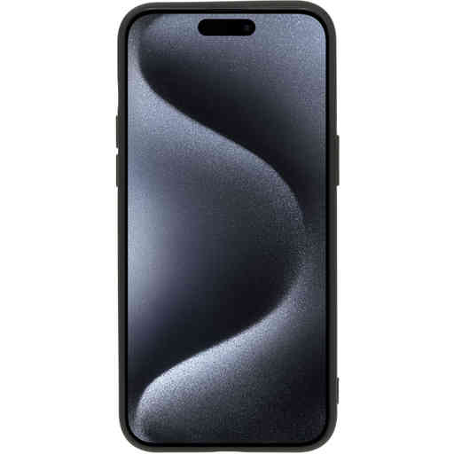 Mobiparts Silicone Cover Apple iPhone 15 Pro Max Black