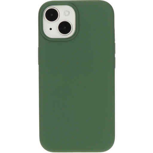 Mobiparts Silicone Cover Apple iPhone 15/14 Forest Green