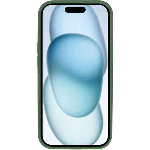 Mobiparts Silicone Cover Apple iPhone 15/14 Forest Green