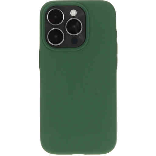Mobiparts Silicone Cover Apple iPhone 15 Pro Forest Green