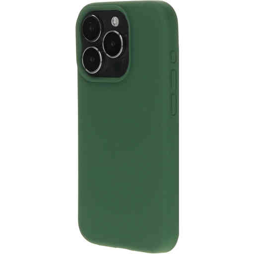 Mobiparts Silicone Cover Apple iPhone 15 Pro Forest Green