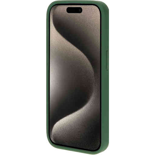 Mobiparts Silicone Cover Apple iPhone 15 Pro Forest Green