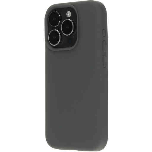 Mobiparts Silicone Cover Apple iPhone 15 Pro Urban Grey