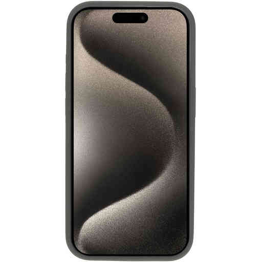 Mobiparts Silicone Cover Apple iPhone 15 Pro Urban Grey