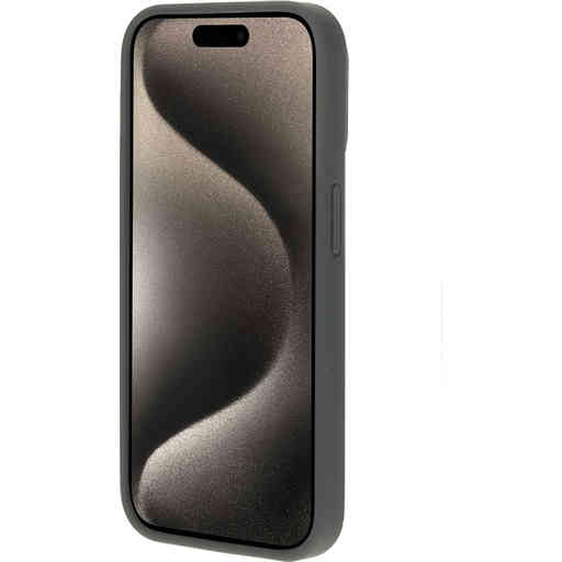 Mobiparts Silicone Cover Apple iPhone 15 Pro Urban Grey