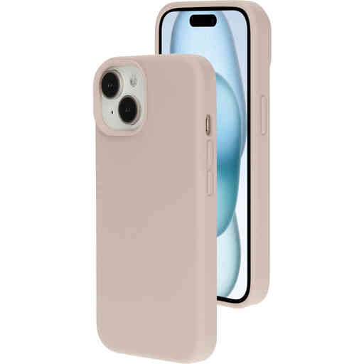Mobiparts Silicone Cover Apple iPhone 15 Soft Salmon
