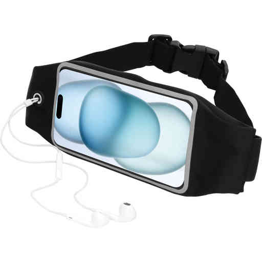 Mobiparts Comfort Fit Sport Belt Apple iPhone 15 Black