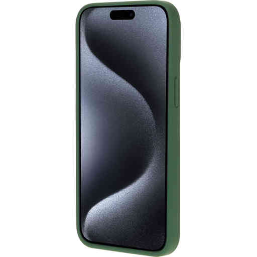 Mobiparts Silicone Cover Apple iPhone 15 Pro Max Forest Green