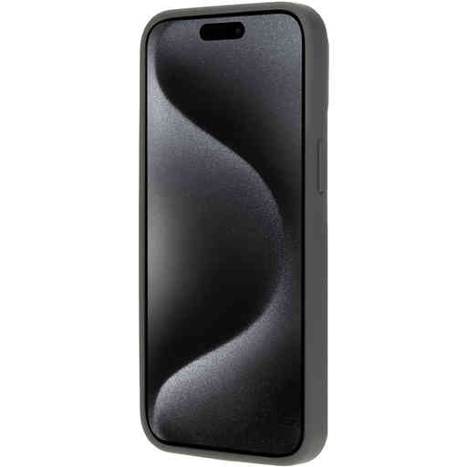 Mobiparts Silicone Cover Apple iPhone 15 Pro Max Urban Grey