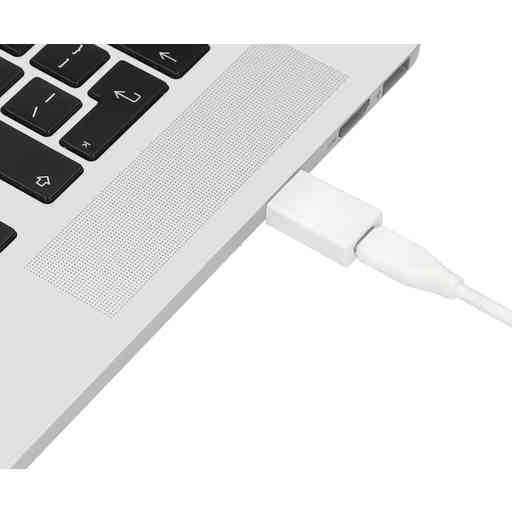 Mobiparts USB-C to USB-C Data Blocker White (Bulk)