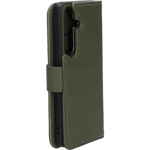 Mobiparts Leather 2 in 1 Wallet Case Samsung Galaxy S24 Green