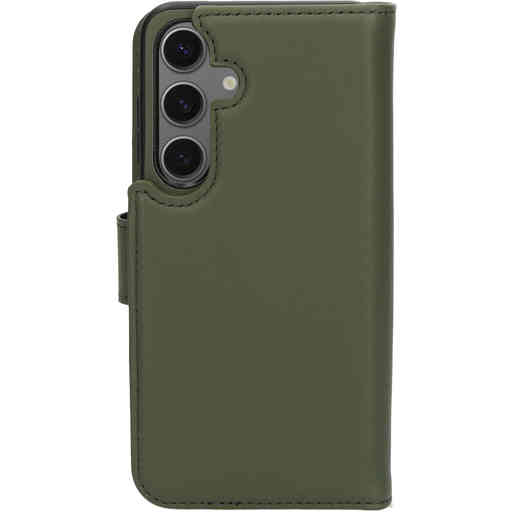 Mobiparts Leather 2 in 1 Wallet Case Samsung Galaxy S24 Green