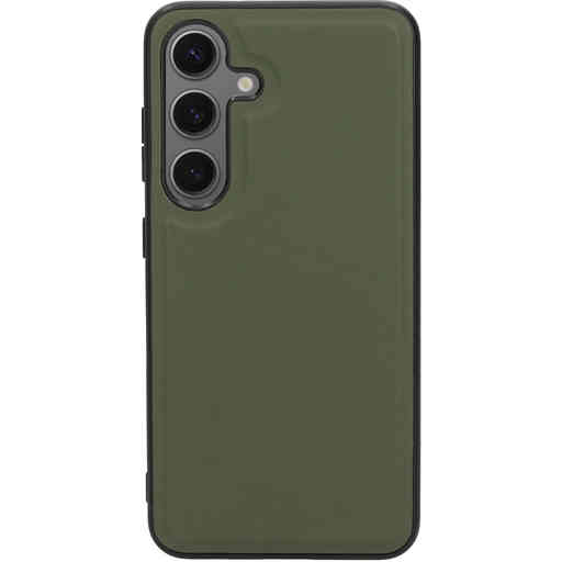 Mobiparts Leather 2 in 1 Wallet Case Samsung Galaxy S24 Green