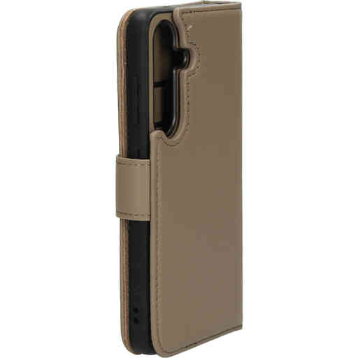 Mobiparts Leather 2 in 1 Wallet Case Samsung Galaxy S24 Taupe