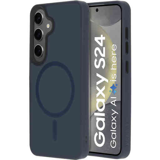 Mobiparts Hardcover Samsung Galaxy S24 Satin Blue (Magsafe Compatible)