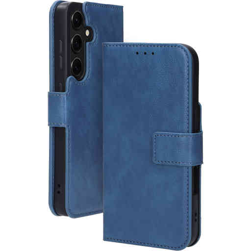 Mobiparts Classic Wallet Case Samsung Galaxy S24 Steel Blue