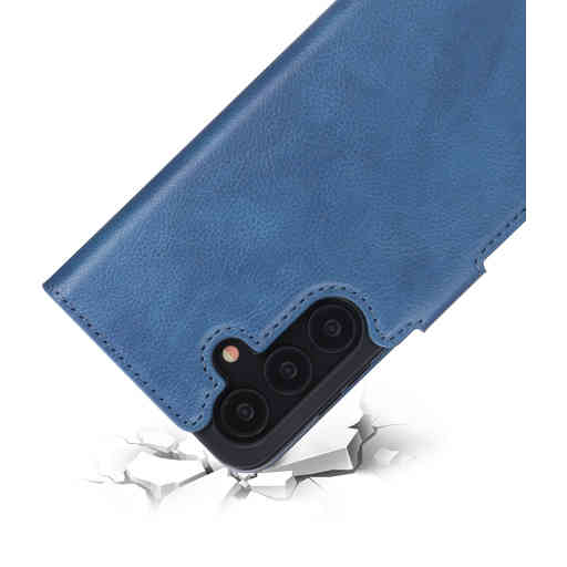Mobiparts Classic Wallet Case Samsung Galaxy S24 Steel Blue