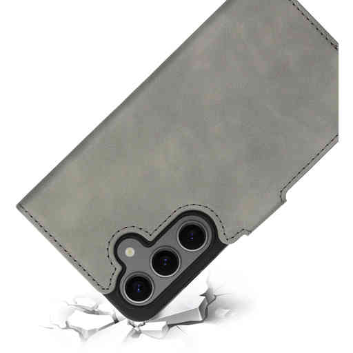 Mobiparts Classic Wallet Case Samsung Galaxy S24 Granite Grey