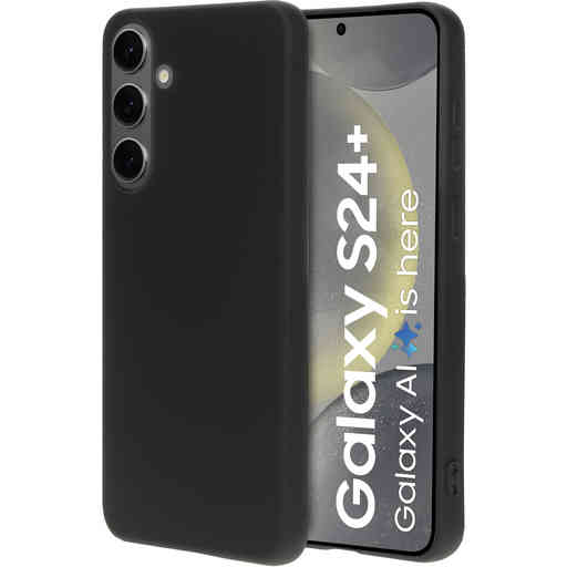Mobiparts Silicone Cover Samsung Galaxy S24 Plus Black
