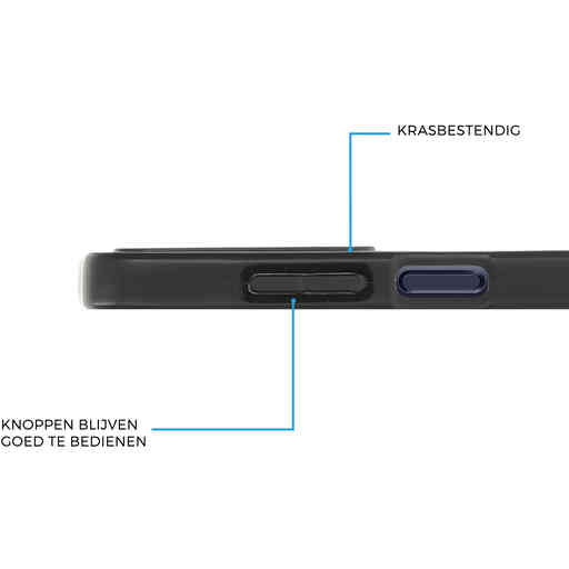 Mobiparts Classic TPU Case Samsung Galaxy A25 Matt Black