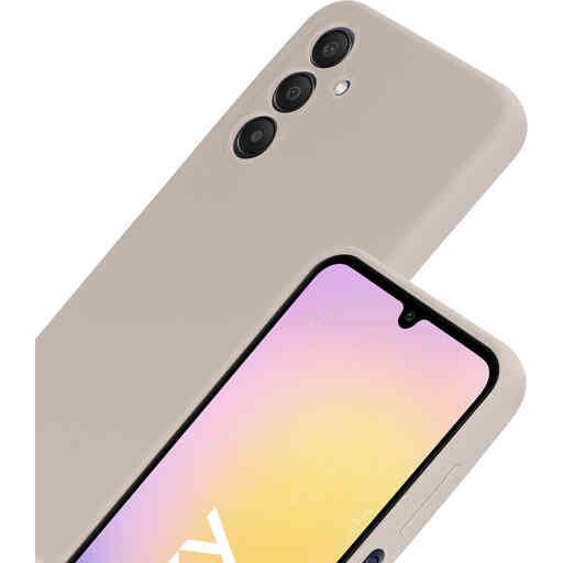 Mobiparts Silicone Cover Samsung Galaxy A25 Soft Salmon