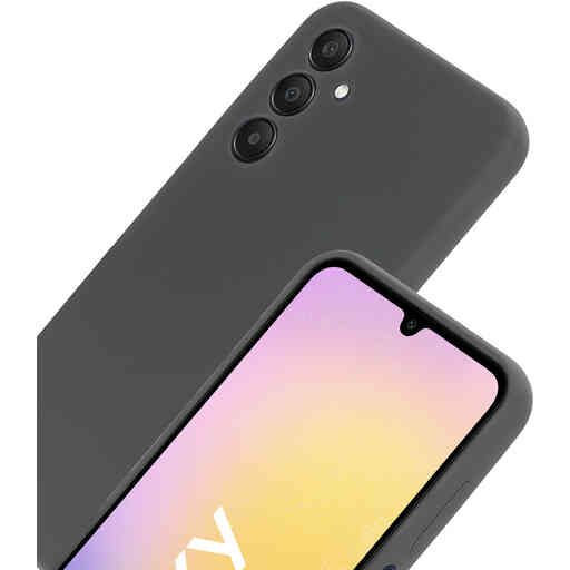 Mobiparts Silicone Cover Samsung Galaxy A25 Urban Grey