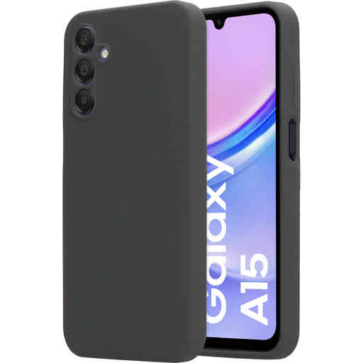 Mobiparts Silicone Cover Samsung Galaxy A15 Urban Grey