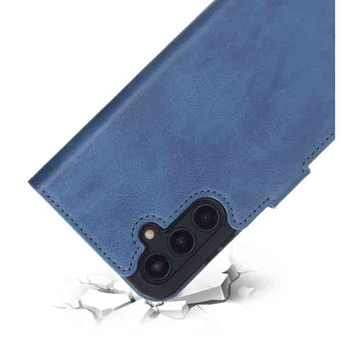 Mobiparts Classic Wallet Case Samsung Galaxy A25 Steel Blue