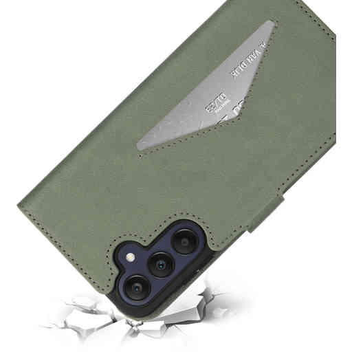 Mobiparts Classic Wallet Case Samsung Galaxy A25 Stone Green