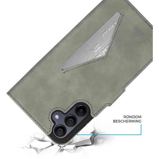 Mobiparts Classic Wallet Case Samsung Galaxy A15 Granite Grey