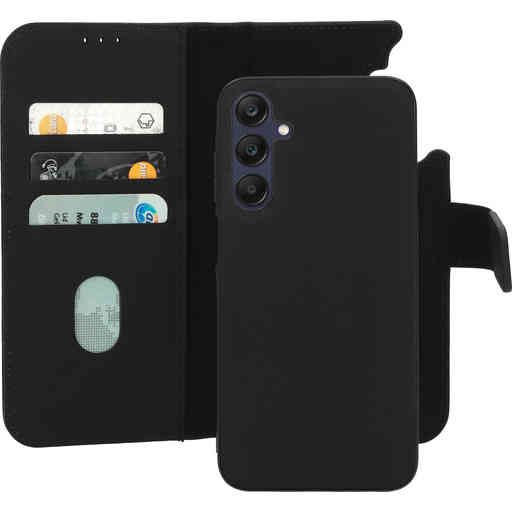 Mobiparts Leather 2 in 1 Wallet Case Samsung Galaxy A25 Black